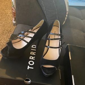 Torrid heels size 8 never worn